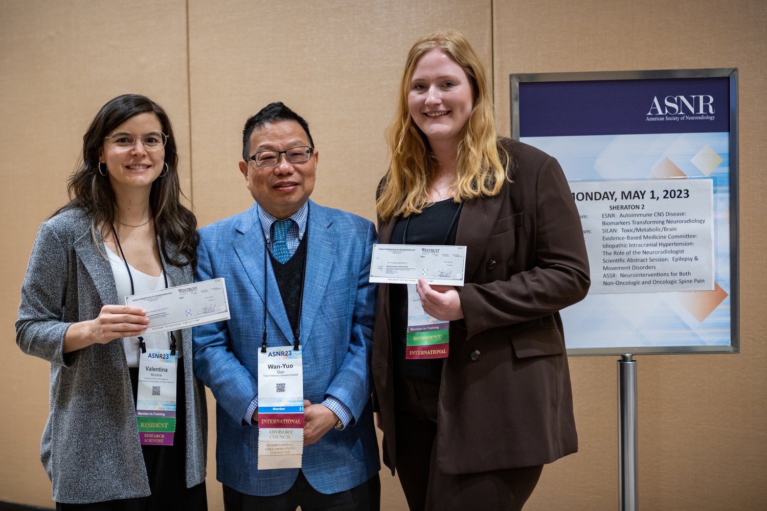 WFNRS Announces Travel Grant Recipients to Attend ASNR 2023 Annual Meeting in Chicago