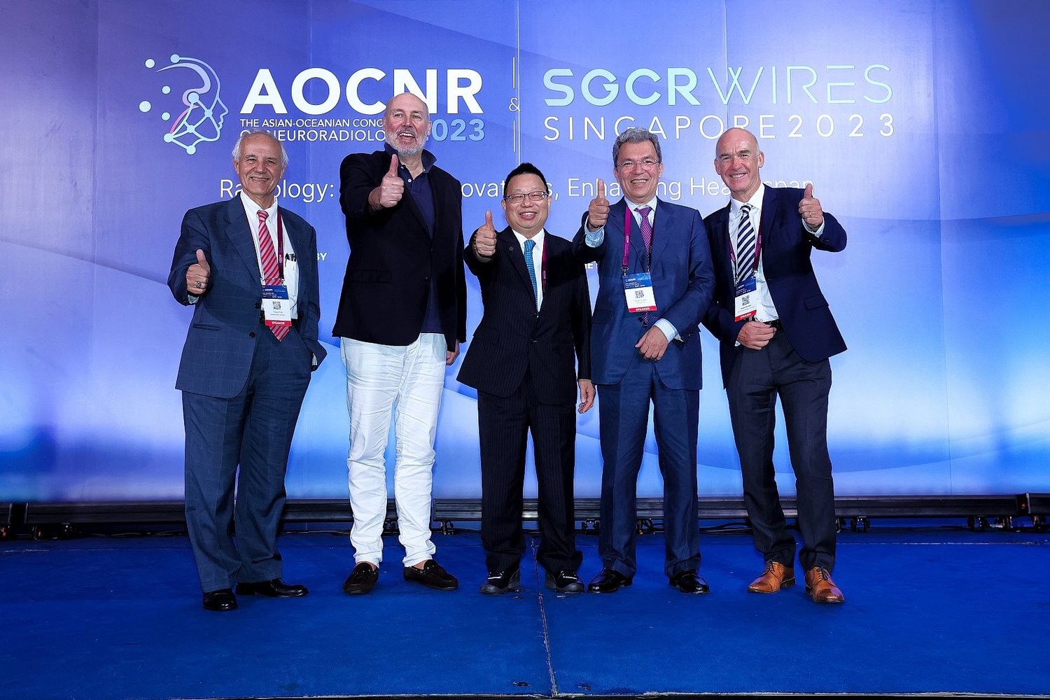 Building Friendships at the Asian-Oceanian Congress of Neuroradiology – Singapore, August 2023